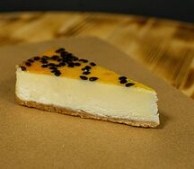 Чизкейк манго-маракуя