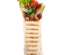 Шаверма с шашлыком из свинины