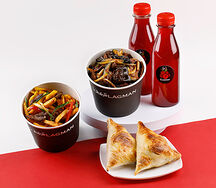 Микс-комбо Фри с говядиной и Лагман Wok
