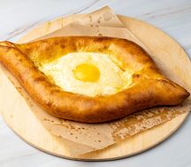 Хачапури с ветчиной
