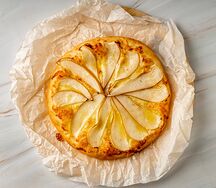 Хачапури по-мегрельски с грушей