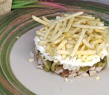 Салат Гнездо глухаря