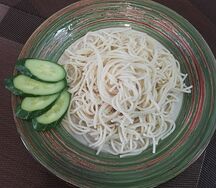 Макароны отварные