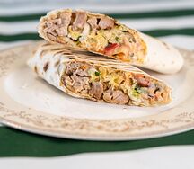 Шаурма с куриным филе большая