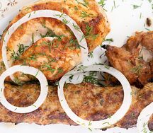 Отличное ассорти из трёх куриных блюд