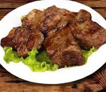 Шашлык из cвинoй шейки