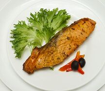 Сёмга запеченная