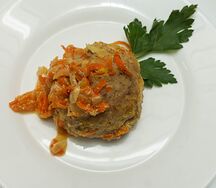 Ёжик с рисом