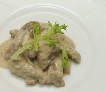 Бефстроганов из говядины