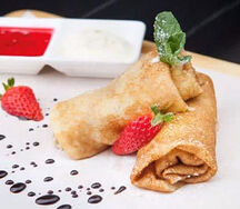 Блинчики с творогом
