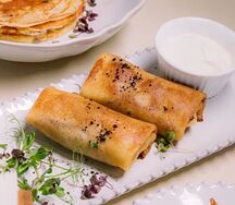 Блинчики с мясом