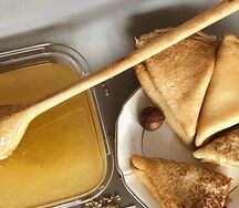 Блинчики с медом