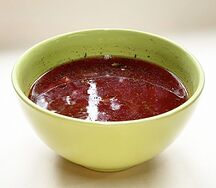 Борщ с курицей