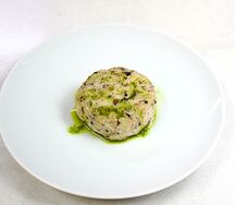 Котлета из трески на пару