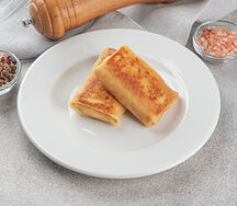 Блины с ветчиной и сыром