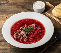 Борщ с говядиной