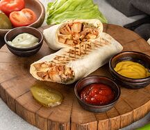 Горчичный кебаб с курицей мини