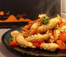 Жареный кальмар