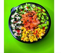 Поке с лососем