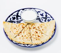 Кутабы с сыром и шампиньонами