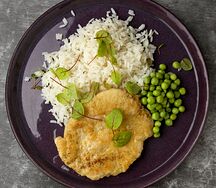 Куриная отбивная с медовым маслом