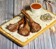 Шашлык из бараньей корейки