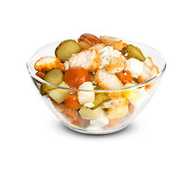 Салат Грибная корзинка