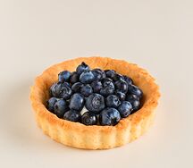 Тарталетка с голубикой 