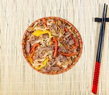 Удон с говядиной