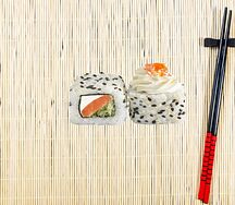 Фиш ролл с лососем