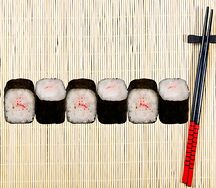 Ролл с крабом