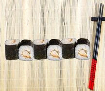 Ролл с угрем