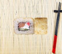 Горячий лосось