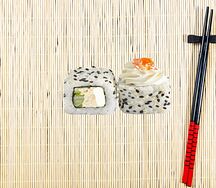 Фиш ролл с крабом