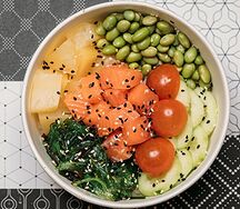 Поке с лососем