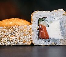 Запеченная филадельфия 8шт