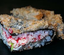 Темпура сандвич с крабом