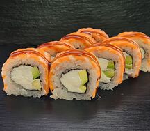 Филадельфия гриль в соусе терияки