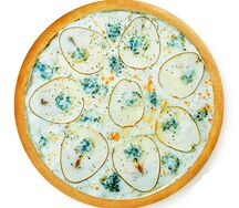 Пицца с грушей и горгонзолой