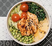 Поке с курицей