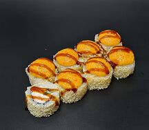 Запеченный спайси краб в кунжуте