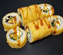 Мидии темпура-ролл