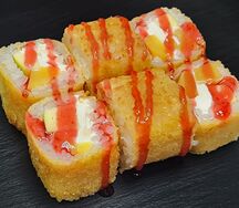 Фруктовый ролл темпура