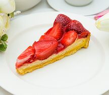 Итальянский клубничный торт