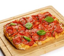 Римская пицца двойная Пепперони