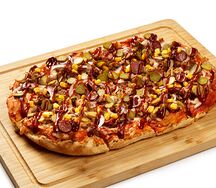 Римская пицца Мясная BBQ