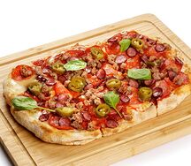 Римская пицца Мясная острая