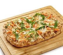 Лосось и креветки