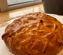 Пирог со свининой и говядиной