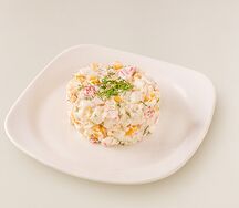 Салат Крабовый с рисом 